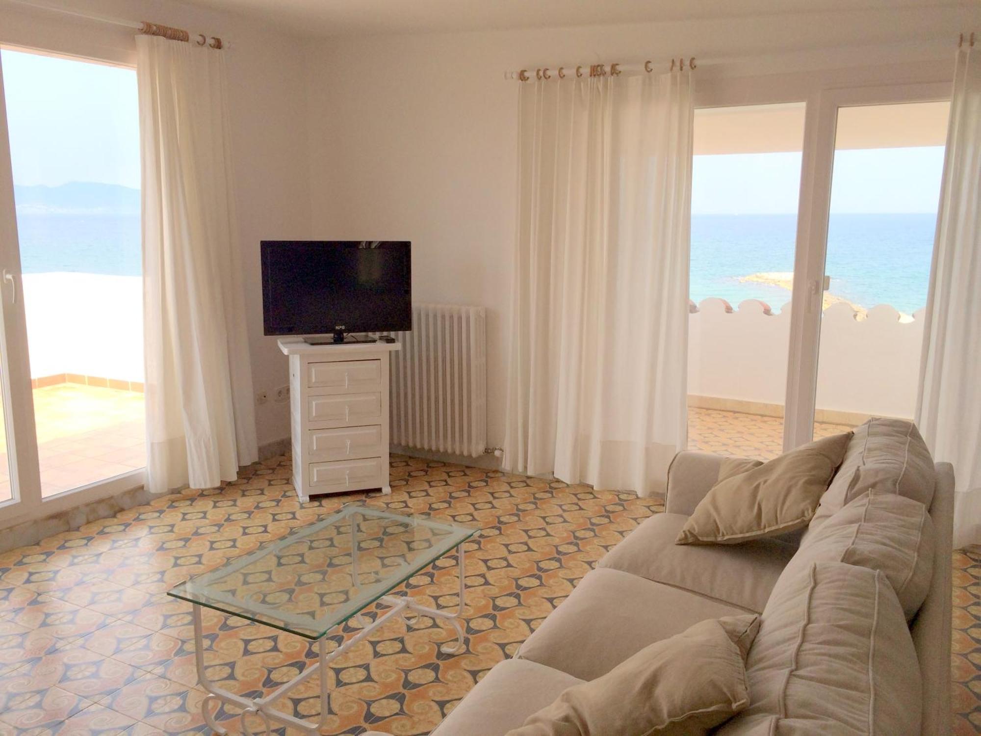Apartaments La Palmera, Terrace & Pool 圣马蒂登普里斯 外观 照片